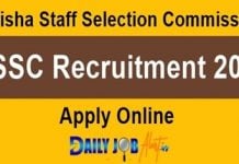 OSSC Recruitment 2018