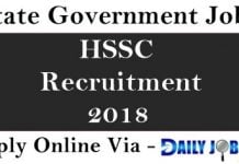 HSSC Recruitment 2018 – 1646 Fire Operator Posts HSSC Recruitment 2018