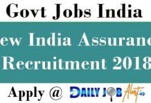 New India Assurance Recruitment 2018 : Apply Online for 685 Assistant Vacancies New India Assurance Recruitment 2018