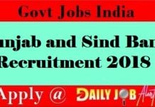 PSB Recruitment 2018 – Apply Online for DGM, Manager & Other Posts PSB Recruitment 2018