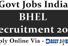 BHEL Recruitment 2018 : Apply Online For 529 Trade Apprentice Vacancies BHEL Recruitment 2018