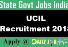 UCIL Recruitment 2018 – Apply For ITI Trade Apprentices Post UCIL Recruitment 2018