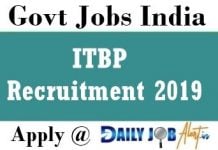ITBP Recruitment 2019 Apply online for 17 Assistant Surgeon posts itbpolice.nic.in ITBP Recruitment 2019