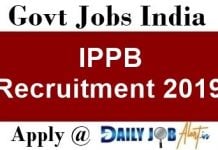 IPPB Recruitment 2019 Apply Online 02 Chief Risk, Compliance Officer, DGM Posts ippbonline.com IPPB Recruitment 2019