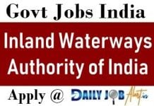 IWAI Recruitment 2019 Apply 07 Accountant, Anganwadi Counsellor, DEO, Land Acquisition Facilitator Posts www.iwai.nic.in IWAI Recruitment 2019