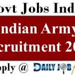 indian army recruitment 2020