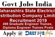 MSEDCL Recruitment 2019