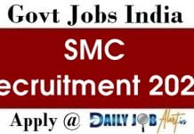 SMC Recruitment 2020