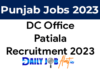 dc office patiala recruitment 2023