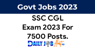 ssc cgl recruitment 2023
