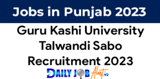Guru Kashi University Recruitment 2023.jpg