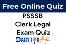 PSSSB Clerk Legal July 2023 Punjabi Qualifying Exam Quiz PSSSB Clerk legal Punjabi Qualifying Paper Quiz